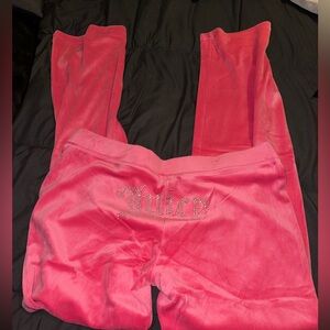 Juicy couture velour pants
